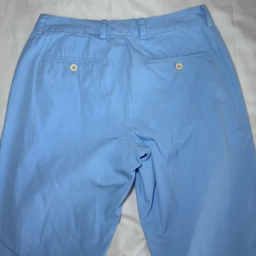 Vineyard Vines Pant Mens 30x30 Blue Cotton Chino Stretch Preppy Classic Business